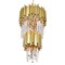 Cwi Lighting Deco 4 Light Down Mini Chandelier With Medallion Gold Finish 1112P12-4-169 - alternate 2